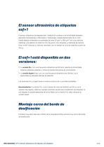 Sensor ultrasónico de etiquetas esf+1-3
