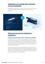 Sensor ultrasónico de etiquetas esf+1-5