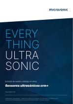 sensores ultrasónicos crm+-1