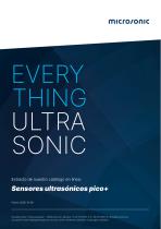 sensores ultrasónicos pico+