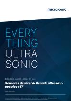 sensores ultrasónicos pico+TF