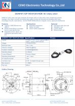 CENO Air Rotary union integrated Ethernet slip ring QCN0101-12P-14S-01UA-01EM