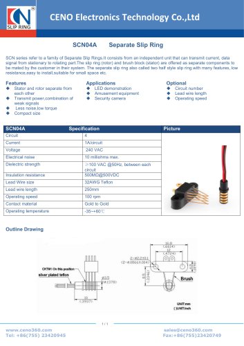 CENO Separate Slip Ring SCN04A