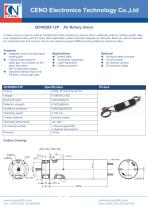 CENO slip ring for automatic rotary table QCN0208-72P