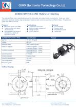 CENO Waterproof Slip Ring ECN050-10P2-14S-A-IP65