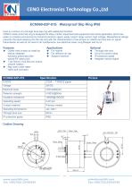 CENO Waterproof Slip Ring IP68 ECN060-02P-01S