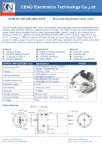 CENON Hybrid slip ring with USB Ethernet Air channel QCN0301-04P-20S-02EG-12U2