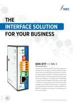 BMI-BTF | C Mk II - Special router for the control cabinet