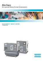 GA 15-22/GA 11+-30/GA 15-30 VSD Atlas Copco Oil-injected Rotary Screw Compressors 11-30 kW/15-40 hp