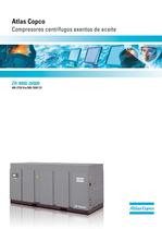ZH 4000-26000 Atlas Copco Compresores centrífugos exentos de aceite 400-2750 Kw/500-3500 CV - 1