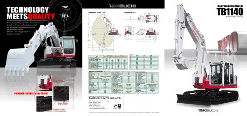 Excavator TB1140