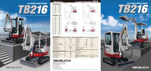 TB216 Compact Excavator