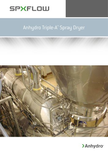 Anhydro Triple-A®  Spray Dryer