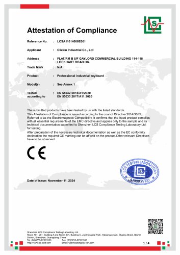 CE certificate