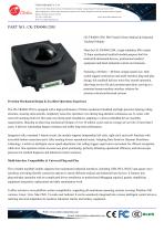 Waterproof Mountable 25.0mm medical trackball
