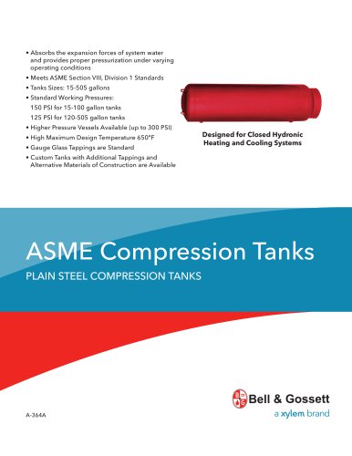 ASME Compression Tanks