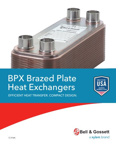 BPX Brazed Plate  Heat Exchangers