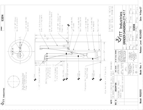 Drawings Simplex Non-Guiderail 84