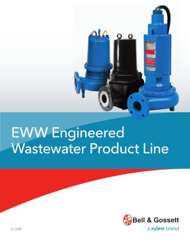 E 150B EWW Engineered Wastewater Product Line