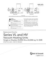 Series VL and HV Vacuum Heating Units