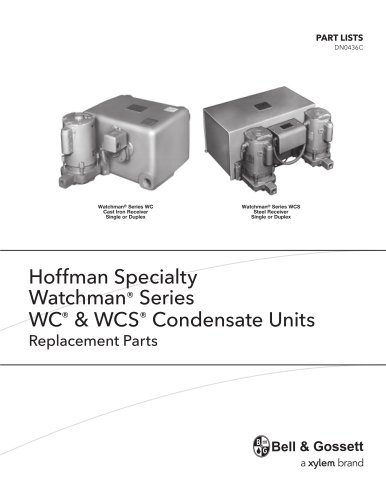 Watchman Series WC & WCS Condensate Units