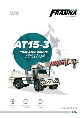 AT15-3 PICK AND CARRY CRANE