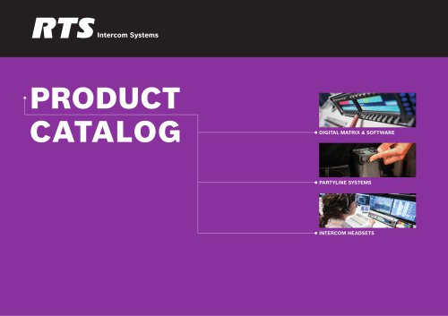 RTS INTERCOM SYSTEM