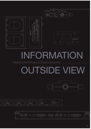 STATION TYPE C WIRELESS MICROPHONE SYSTEM INFORMATION