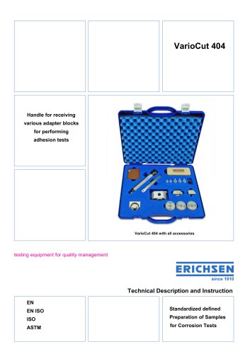 Technical Description Model 404