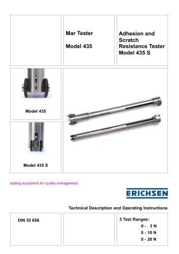 Technical Description Model 435
