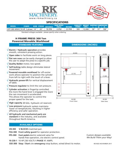 HFP-300 MWH