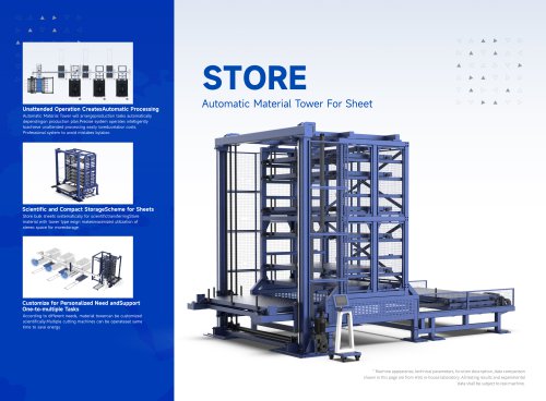 Sheet metal storage tower ARW series