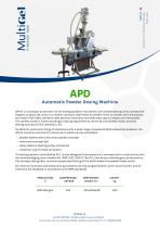 APD - Powder filling line