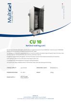 CU 10 - Vertical cooling unit for pharmacies and laboratories