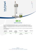 DS 3 - Laboratory turboemulsifier for mixing and emulsifying