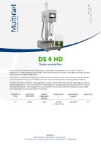 DS 4 HD - Professional turboemulsifier for creams, liquids and gels