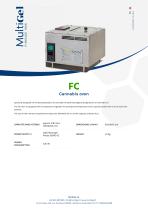 FC - Professional Oven for Cannabis Decarboxylation