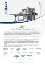 GP 1 - Filling and capping line