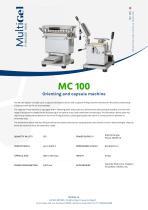 MC 100 - Integrated Benchtop Orientator and Capsule Filling Machine