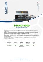 S-MND 6000 - Automatic Sealing Machine for suppositories, ovules, and single-dose sachets