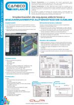 Caneco Implantation - EMPLAZAMIENTO , cableado y canalizaciones de instalaciones eléctricas