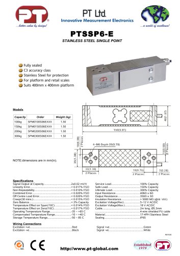 PTSSP6-E Brochure