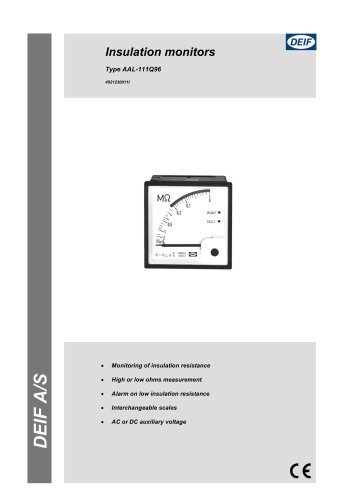 Insulation monitor – type AAL-111Q96