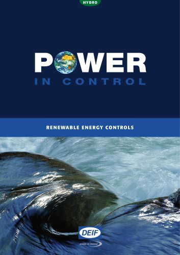 Renewable Energy  Controls - HYDRO