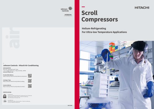 Scroll Compressor for Cryogenic applications