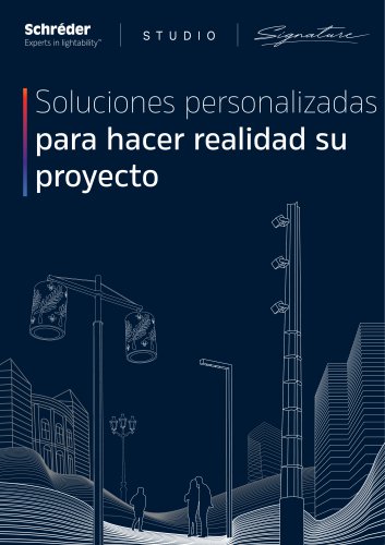 Soluciones personalizadas para hacer realidad su proyecto