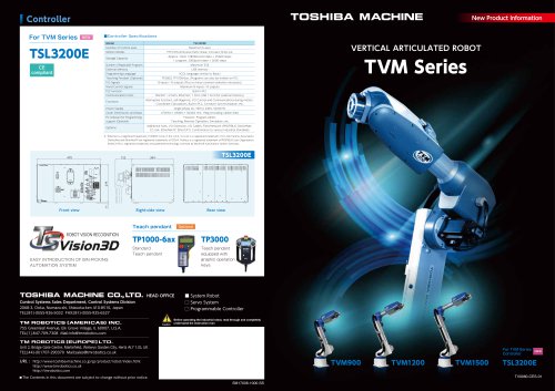 TVM Series - 6-axis Robots