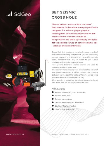 SETSEISMIC CROSS HOLE