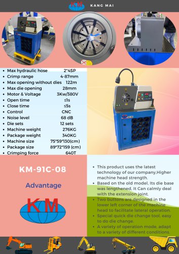 KM-91C-08 Hose Crimping Machine