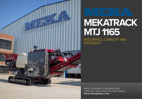 MEKA TRACK MOUNTED JAW CRUSHER